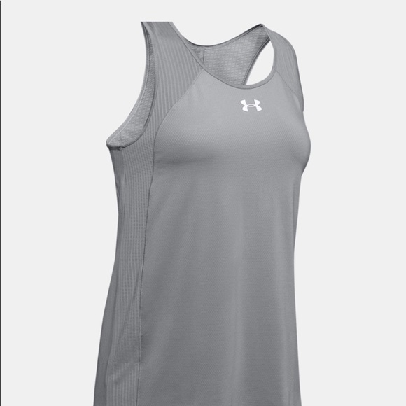 Under Armour Women’s Gray UA Game Time Tank XL - Picture 1 of 7